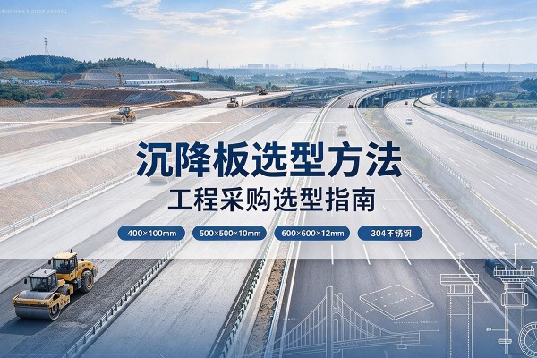 旬邑沉降板选择方法