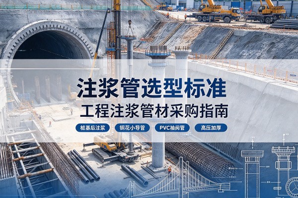 旬邑注浆管选型标准